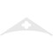 Ekena Millwork Pitch Turner Architectural Grade PVC Gable Pediment, 72"W x 24"H x 1"P (8/12) GPP072X024X100TUR - alternate 5